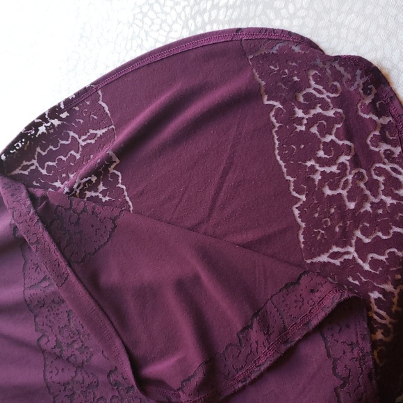 Women's Raspberry Purple Razorback Sheer Tank Top Size XS - Picture 11 of 15